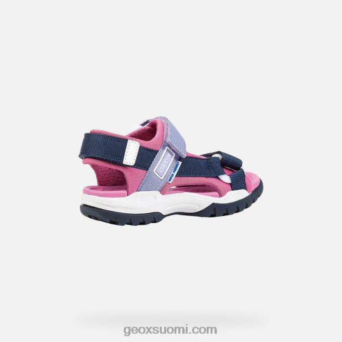 laivasto/fuksia 42HD21043 Geox borealis tyttö