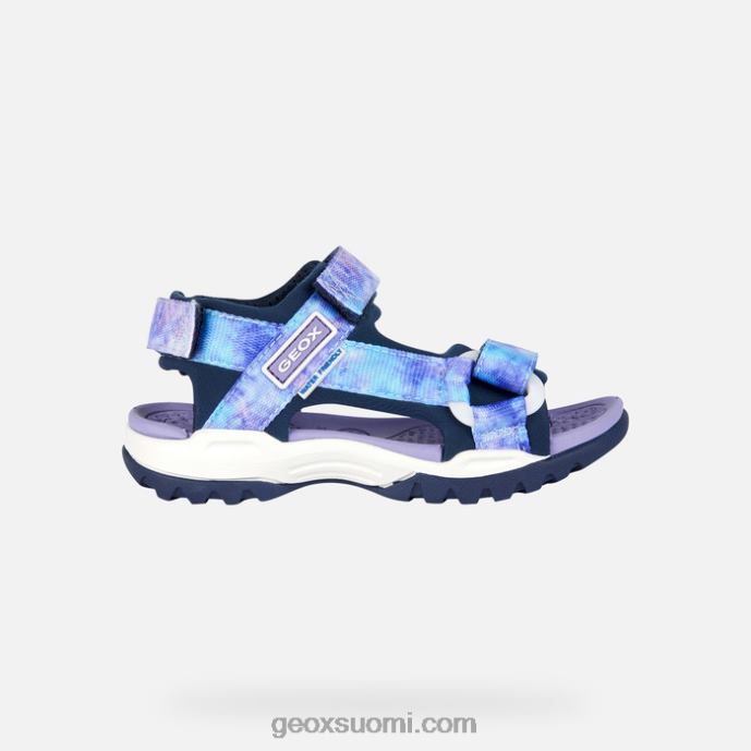 laivasto/violetti 42HD21078 Geox borealis tyttö