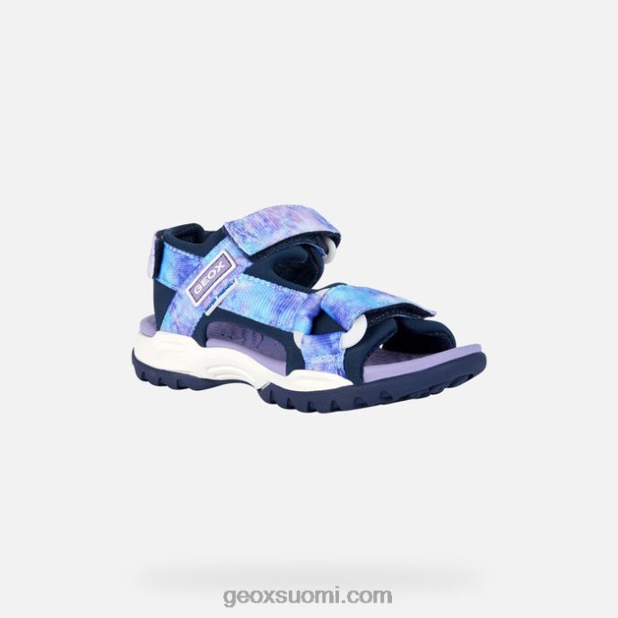 laivasto/violetti 42HD21078 Geox borealis tyttö