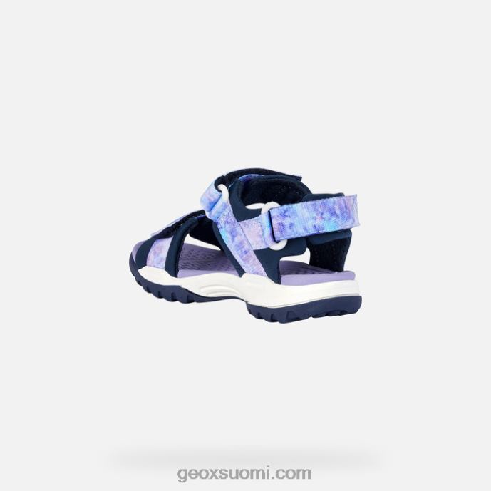 laivasto/violetti 42HD21078 Geox borealis tyttö