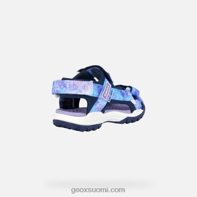 laivasto/violetti 42HD21078 Geox borealis tyttö