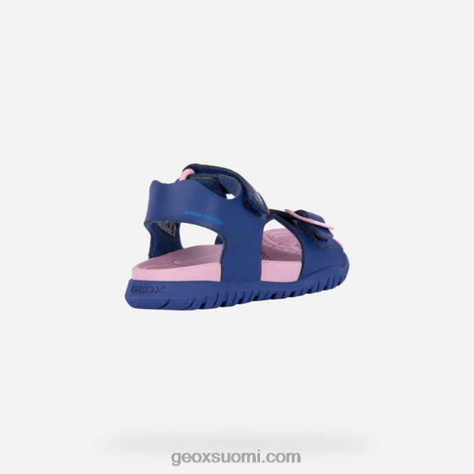 laivastonsininen/tumman pinkki 42HD2990 Geox sandaali fusbetto junior