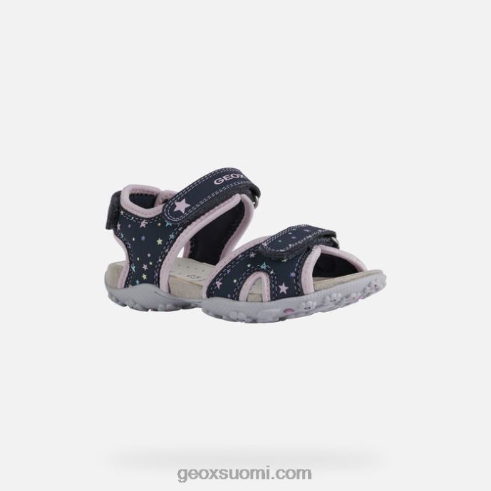 laivastonsininen/vaaleanpunainen 42HD21039 Geox roxanne tyttö