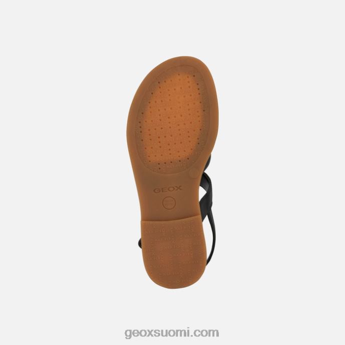 musta 42HD21107 Geox sandaali karly tyttö