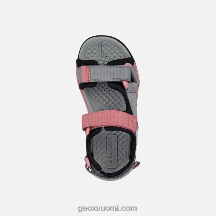 musta/harmaa 42HD21045 Geox borealis tyttö