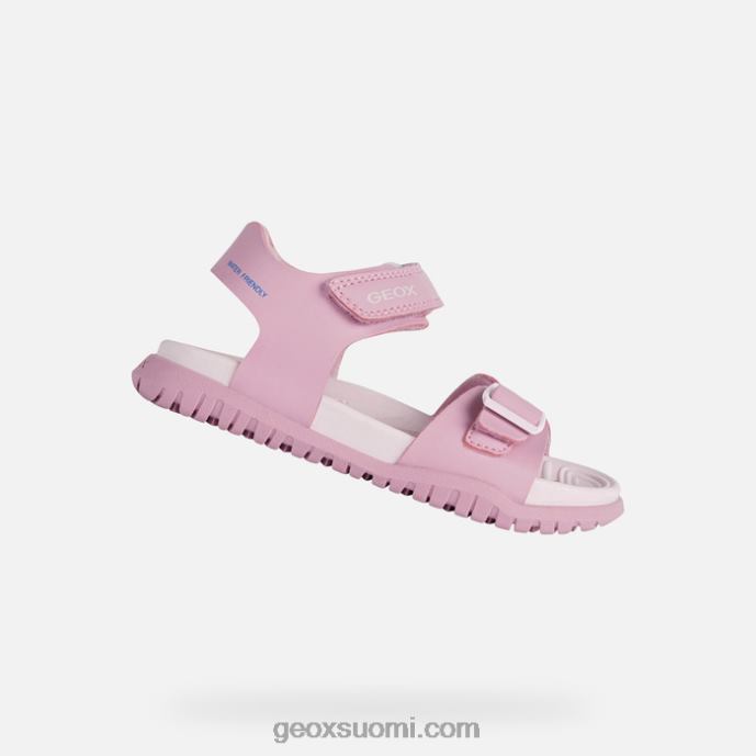 tumman pinkki/vaalea lila 42HD2991 Geox sandaali fusbetto junior