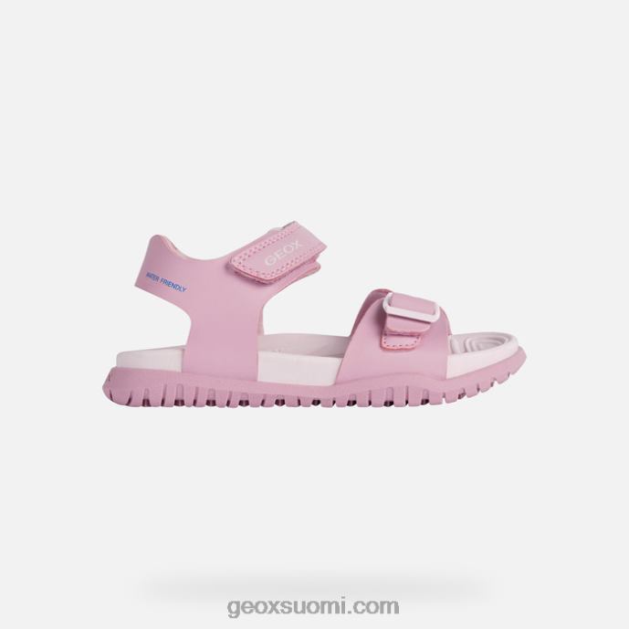 tumman pinkki/vaalea lila 42HD2991 Geox sandaali fusbetto junior