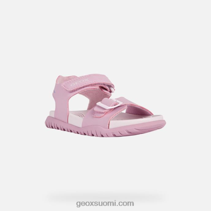 tumman pinkki/vaalea lila 42HD2991 Geox sandaali fusbetto junior