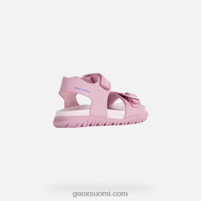 tumman pinkki/vaalea lila 42HD2991 Geox sandaali fusbetto junior
