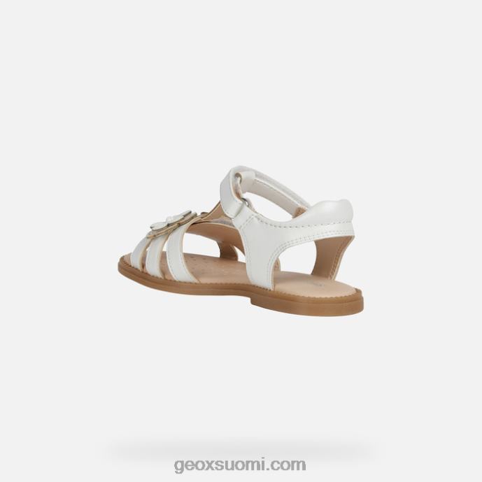 valkoinen 42HD21150 Geox sandaali karly tyttö