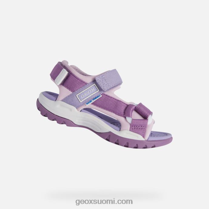 violetti/vaaleanpunainen 42HD21884 Geox borealis tyttö