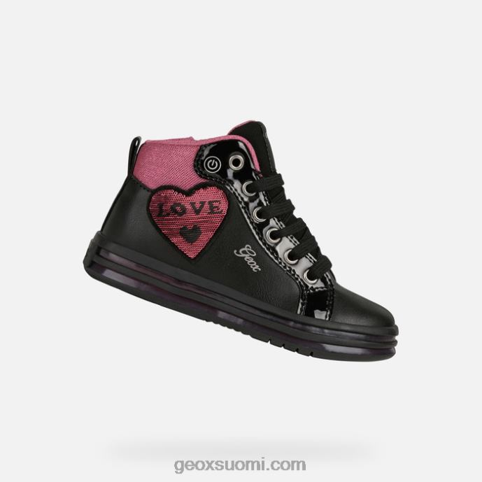 musta/fuksia 42HD21239 Geox pawnee tyttö