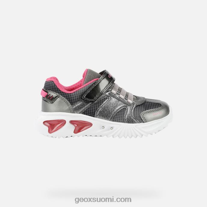 tumma hopea/fuksia 42HD21229 Geox avustaja tyttö