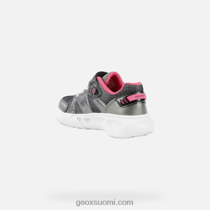 tumma hopea/fuksia 42HD21229 Geox avustaja tyttö