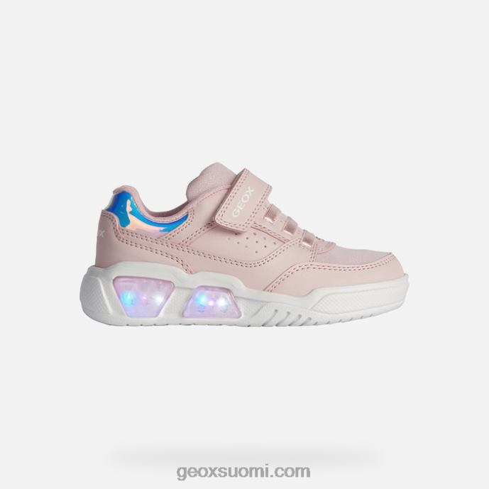 vaalea ruusu/valkoinen 42HD21911 Geox illuminus junior