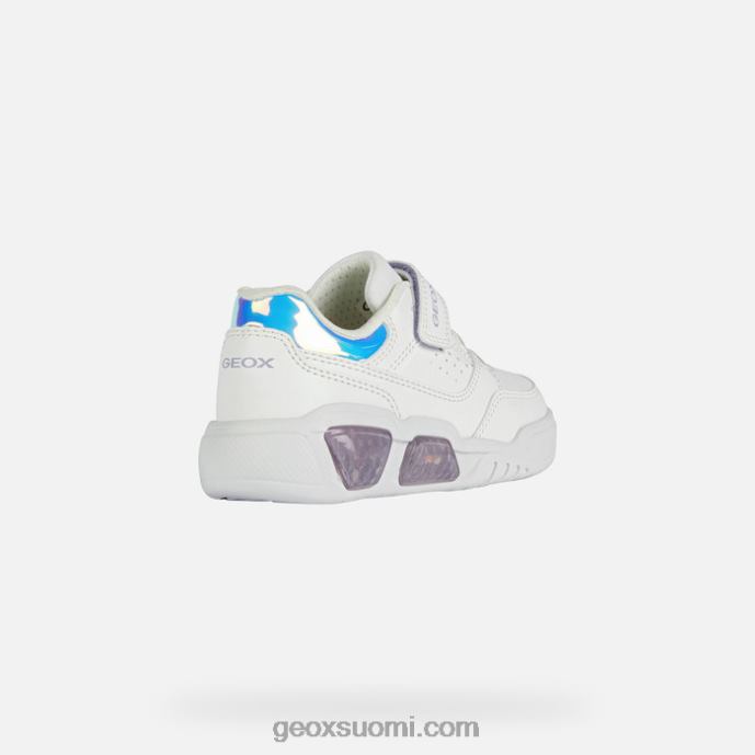 valkoinen/lila 42HD21910 Geox illuminus junior