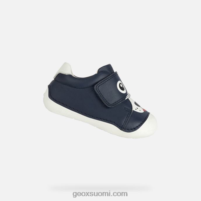 laivasto/valkoinen 42HD22021 Geox tutim vauva