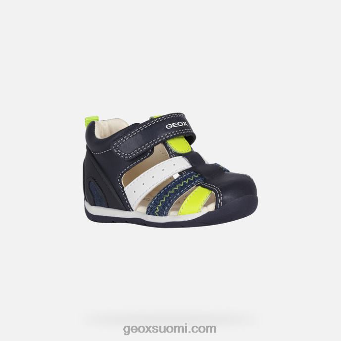 navy/fluo keltainen 42HD21610 Geox jokainen poikavauva