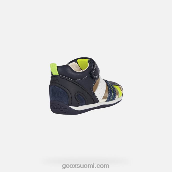 navy/fluo keltainen 42HD21610 Geox jokainen poikavauva