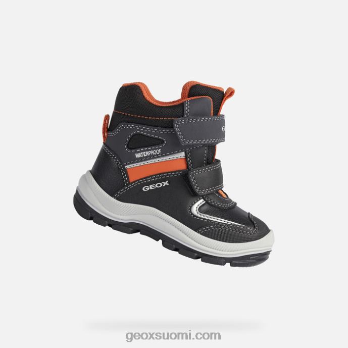 musta/oranssi 42HD21633 Geox flanfil taapero