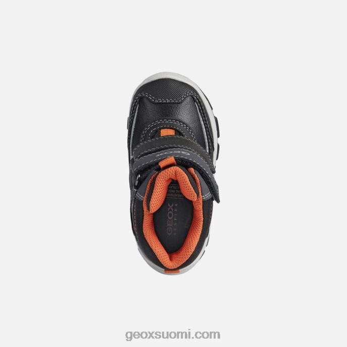 musta/oranssi 42HD21633 Geox flanfil taapero