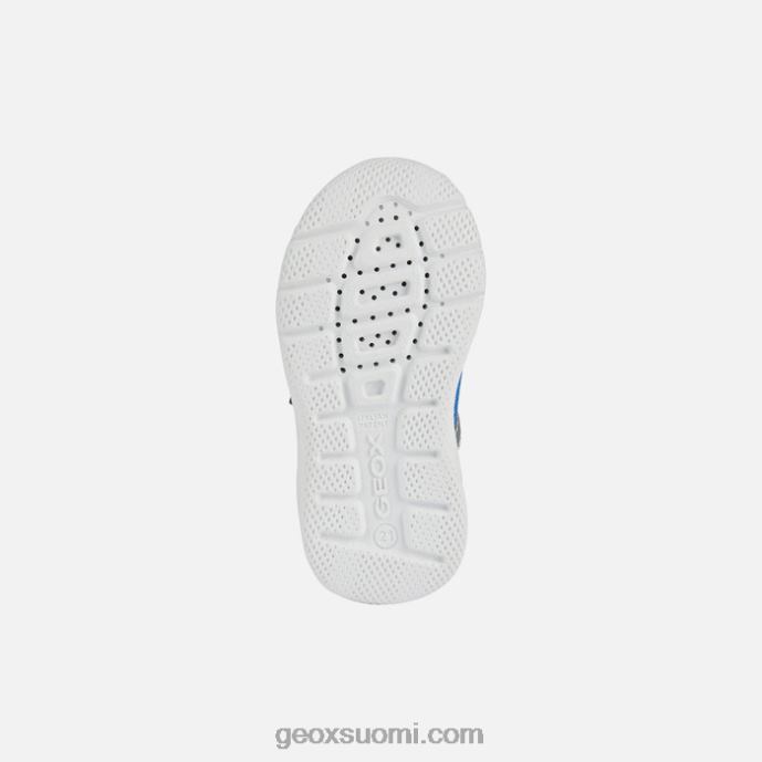 kuninkaallinen/musta 42HD21519 Geox sprintye taapero