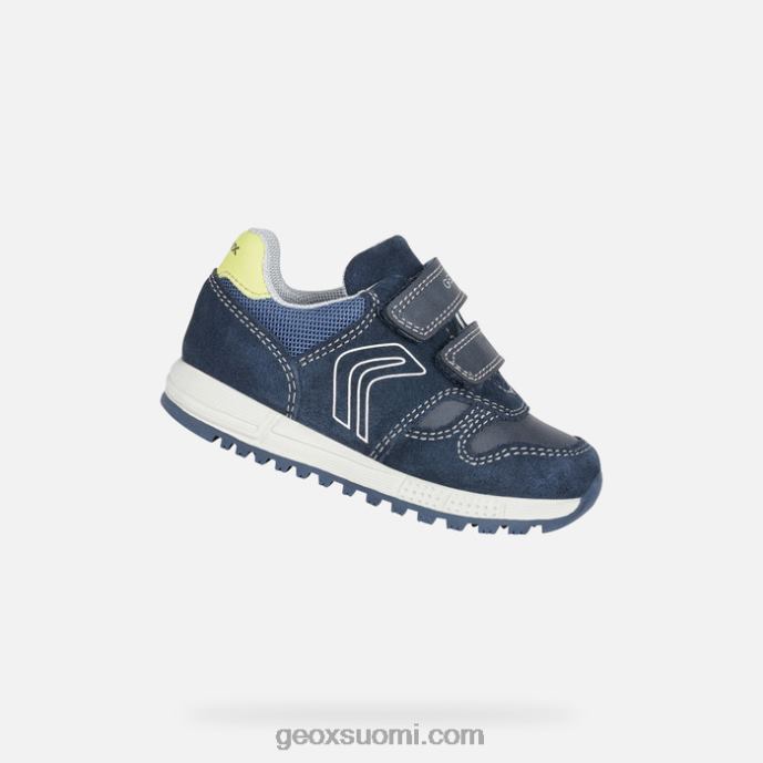 navy/fluo keltainen 42HD21635 Geox alben taapero