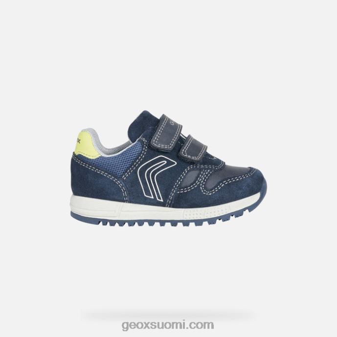 navy/fluo keltainen 42HD21635 Geox alben taapero