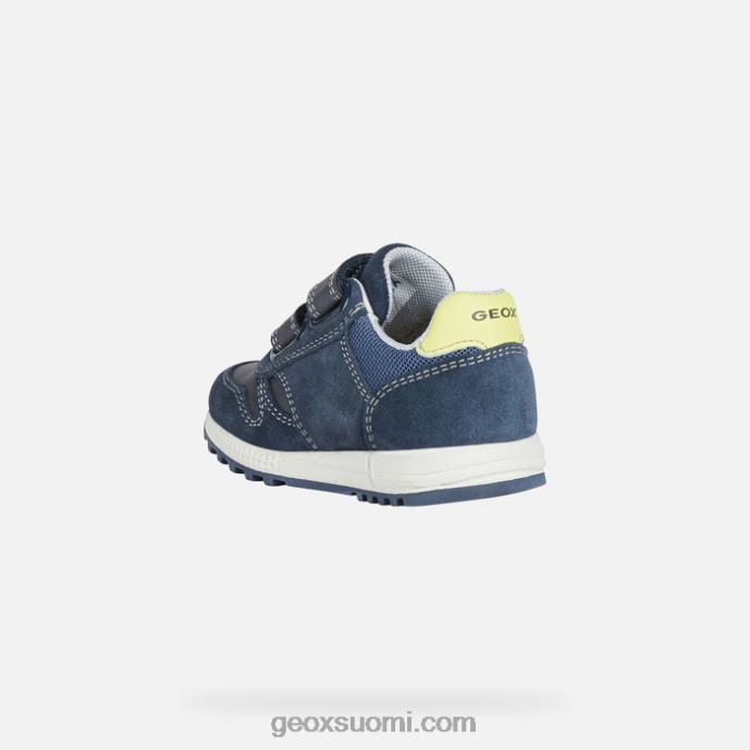 navy/fluo keltainen 42HD21635 Geox alben taapero