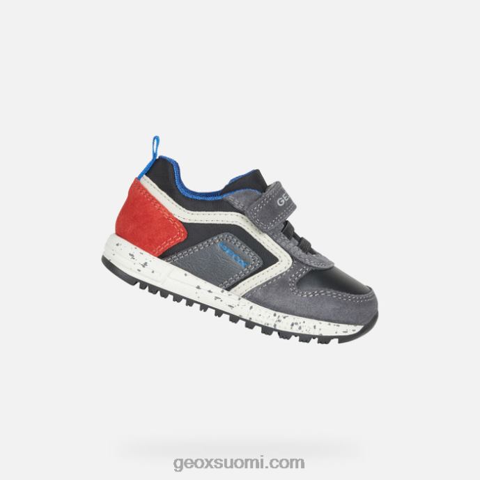 tumman harmaa/punainen 42HD21638 Geox alben taapero