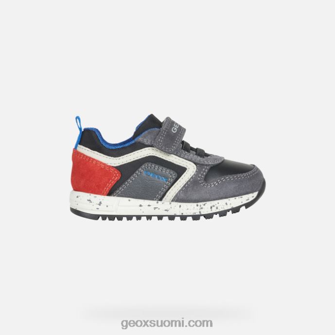 tumman harmaa/punainen 42HD21638 Geox alben taapero