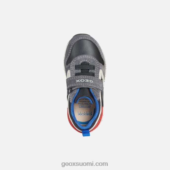 tumman harmaa/punainen 42HD21638 Geox alben taapero