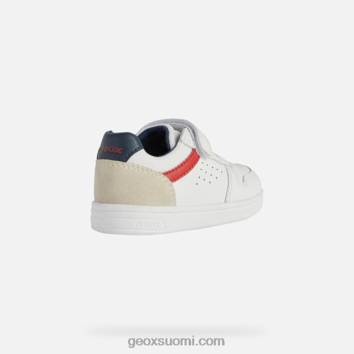 valkoinen punainen 42HD21579 Geox djrock taapero
