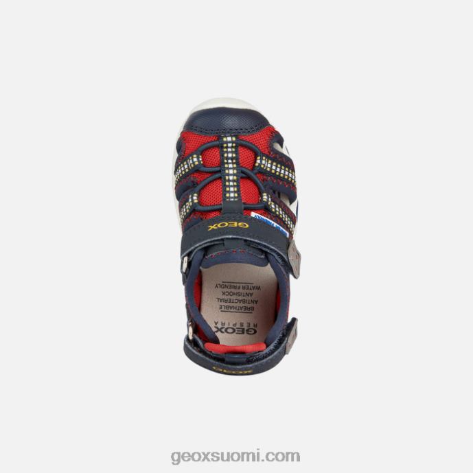 punainen/laivasto 42HD21434 Geox sandaali multy taapero
