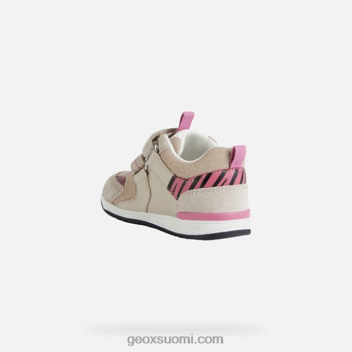 beige/fuksia 42HD21642 Geox rishon tyttövauva