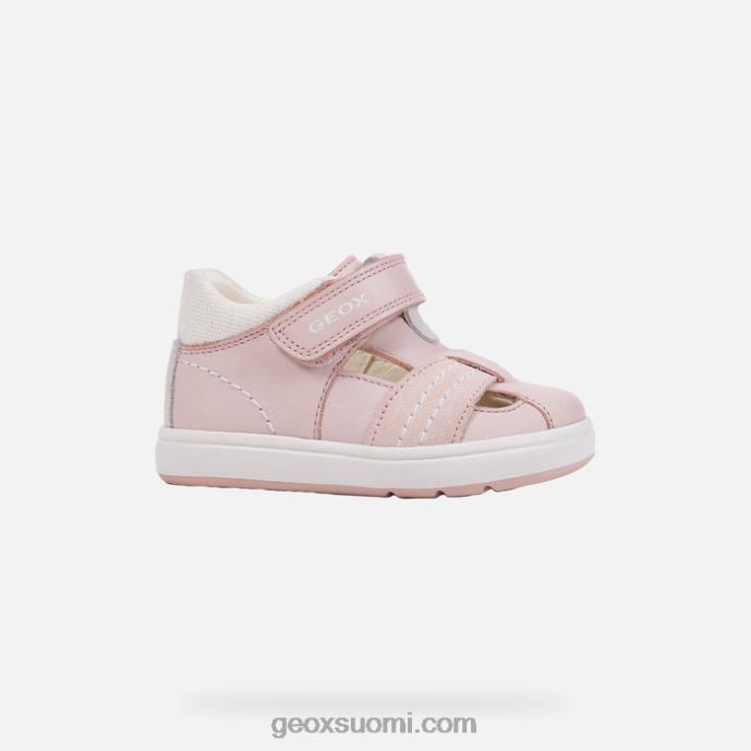 vaalea ruusu/valkoinen 42HD21543 Geox biglia tyttövauva