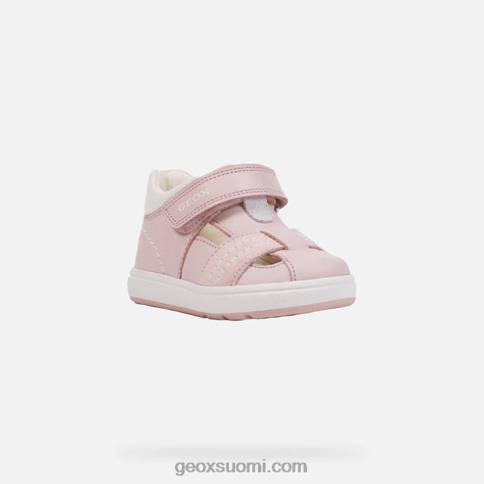 vaalea ruusu/valkoinen 42HD21543 Geox biglia tyttövauva