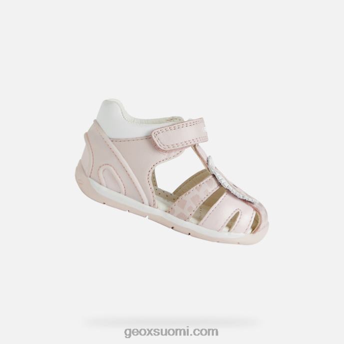 vaalea ruusu/valkoinen 42HD21630 Geox jokainen tyttövauva