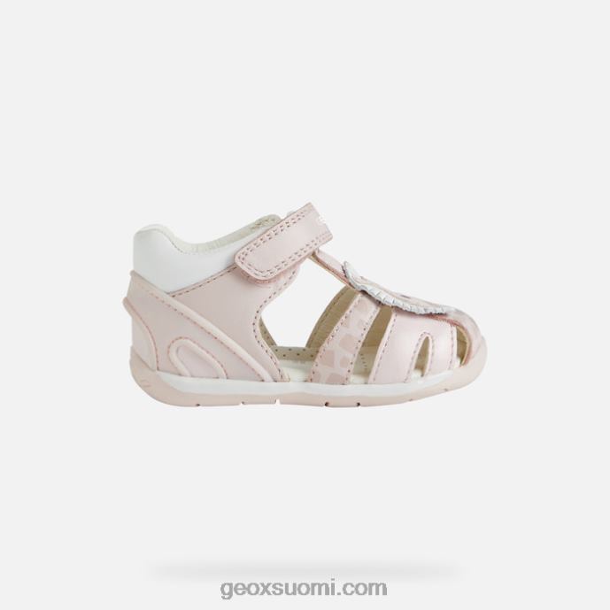 vaalea ruusu/valkoinen 42HD21630 Geox jokainen tyttövauva