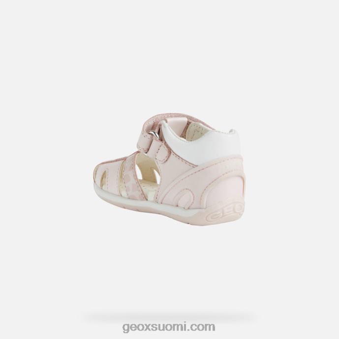 vaalea ruusu/valkoinen 42HD21630 Geox jokainen tyttövauva