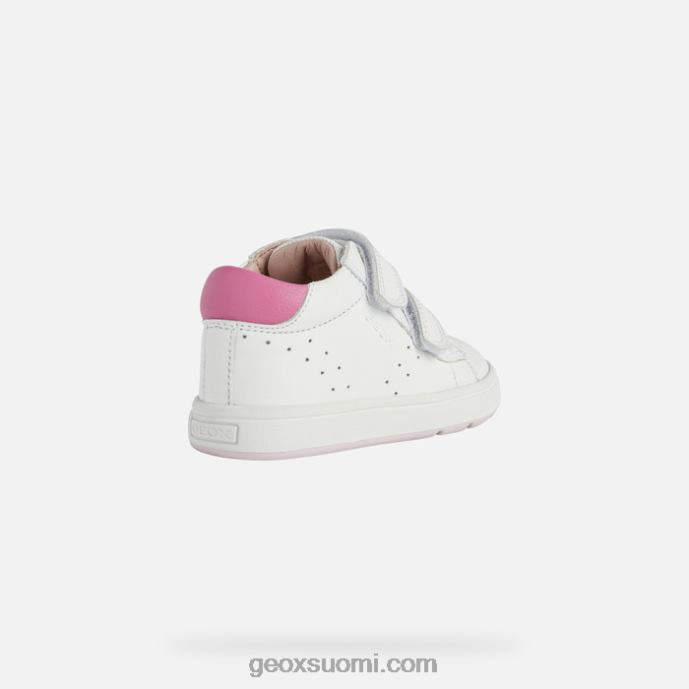 valkoinen/fuksia 42HD21524 Geox biglia vauva