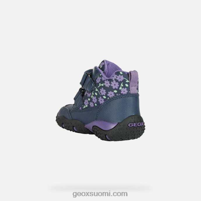 laivasto/violetti 42HD21481 Geox baltic abx taapero