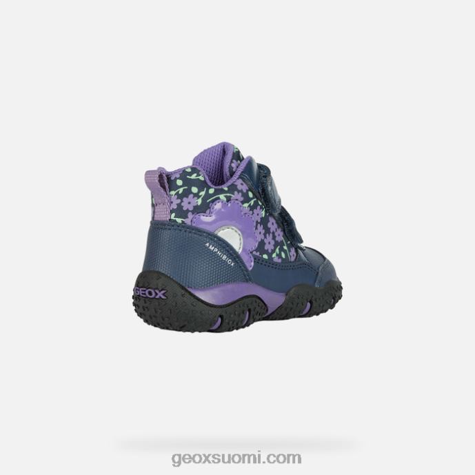laivasto/violetti 42HD21481 Geox baltic abx taapero