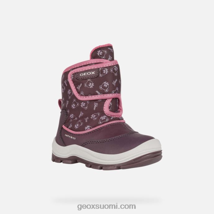luumu/tumma fuksia 42HD21512 Geox flanfil abx taapero