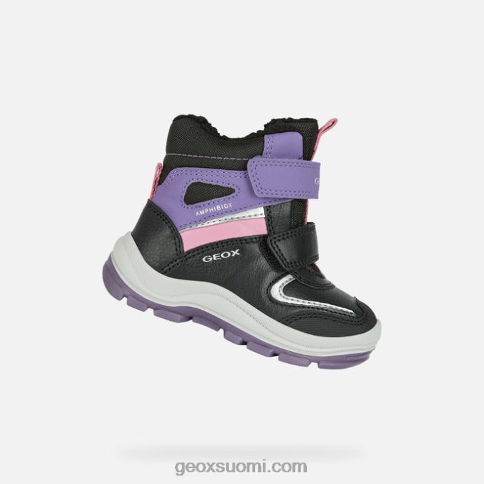 musta/violetti 42HD21563 Geox flanfil abx taapero