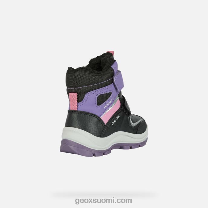 musta/violetti 42HD21563 Geox flanfil abx taapero