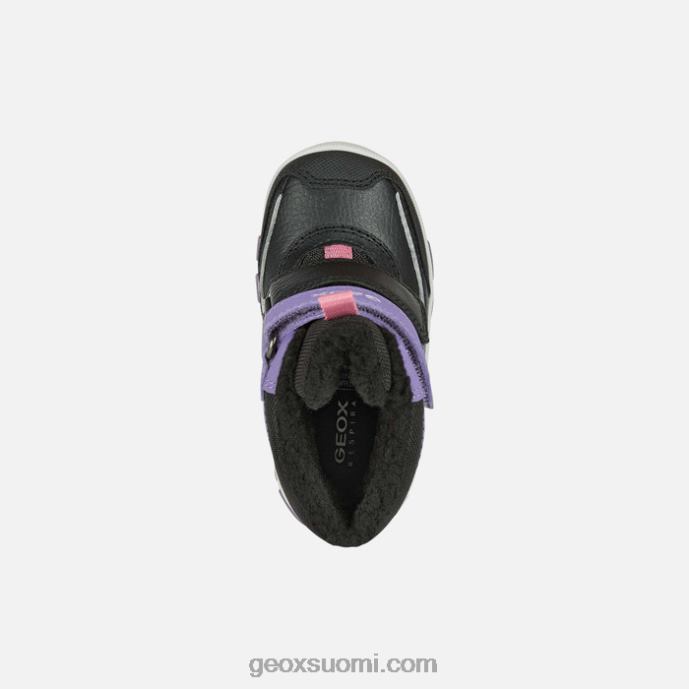 musta/violetti 42HD21563 Geox flanfil abx taapero