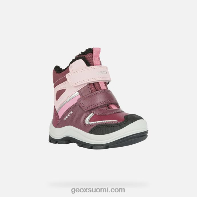 viininpunainen/pinkki 42HD21562 Geox flanfil abx taapero