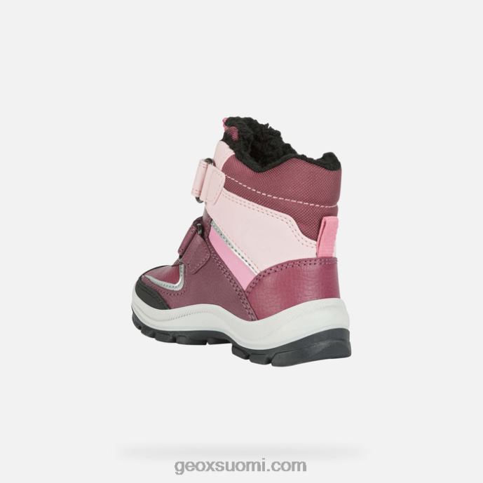 viininpunainen/pinkki 42HD21562 Geox flanfil abx taapero