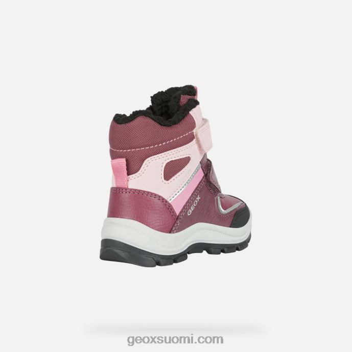 viininpunainen/pinkki 42HD21562 Geox flanfil abx taapero